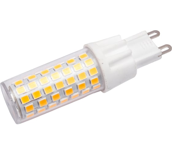 Светодиодная лампа IEK corn капсула 9вт 230в 3000к керамика g9 LLE-CORN-9-230-30-G9