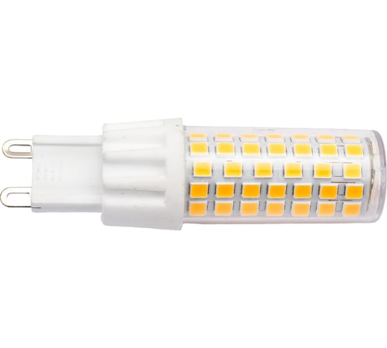 Светодиодная лампа IEK corn капсула 9вт 230в 3000к керамика g9 LLE-CORN-9-230-30-G9