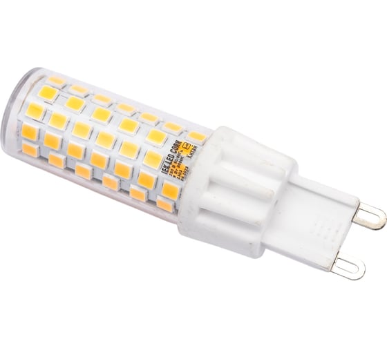 Светодиодная лампа IEK corn капсула 9вт 230в 3000к керамика g9 LLE-CORN-9-230-30-G9