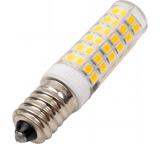 Светодиодная лампа IEK corn капсула 7вт 230в 3000к керамика e14 LLE-CORN-7-230-30-E14