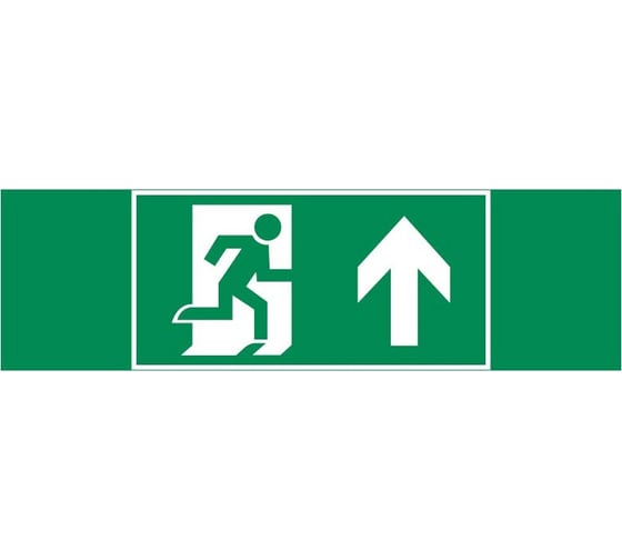 Пиктограмма VARTON "фигура / стрелка вверх" 310x90мм, для аварийно-эвакуационного светильника basic ip65 V5-EM02-60.002.016 1