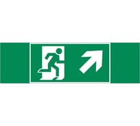 Пиктограмма VARTON "фигура / стрелка вправо вверх" 310x90мм, для аварийно-эвакуационного светильника basic ip65 V5-EM02-60.002.023