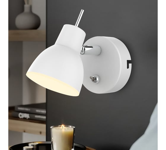 Светодиодный настенно-потолочный спот Rivoli Renata 6158702 WH LED 1x4 Вт 3200К поворотный Б0054756