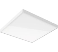 Светодиодный светильник VARTON basic офисный, встраиваемый, накладной, 595x595x50мм, 30 вт, 5000к, с призматическим рассеивателем, аварийный, автономный, постоянного действия B1-A0-00070-01GA3-2003550
