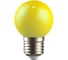 Светодиодная декоративная лампа IEK Lighting g45 шар 1вт 230в желтый e27 LLE-G45-1-230-Y-E27 3