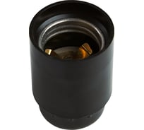 Патрон FERON Lh81 Е27, 250v, карболит, латунь, черный, размер 38x58 мм, 41040