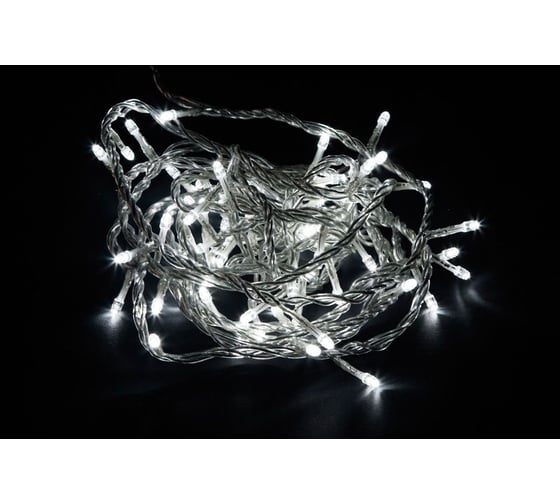Гирлянда FERON CL02 230V, 20LED, 2700K, 3.6W, IP20, шнур 1.5м, 0.5мм 26766