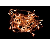 Гирлянда FERON CL03 230V, 40LED, 3300K, 3.6W, с контроллером, IP20, шнур 1.4м, 0.5мм 26771