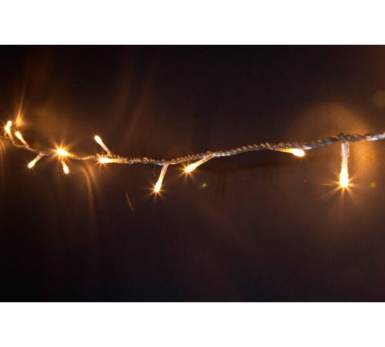 Гирлянда FERON CL04 230V, 60LED, 3300K, 4W, с контроллером, IP20, шнур 1.4м, 0.5мм 26775