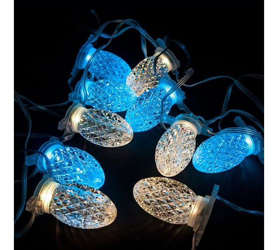 Гирлянда FERON CL56 5V, 10 RGB LED, расстояние между LED 32см, IP20, длина 4м, шнур 2м, макс. кол-во подключения: 5 гирлянд 26821