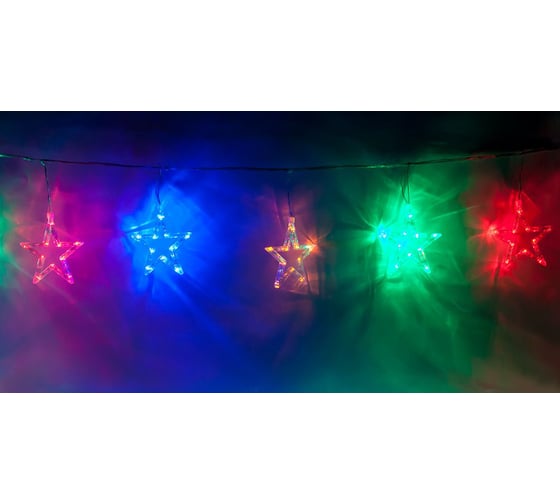 Гирлянда FERON CL107 220-240V, 120LED, мультиколор, контроллер, IP44, длина 3.1м, шнур 1.5м 26940 1