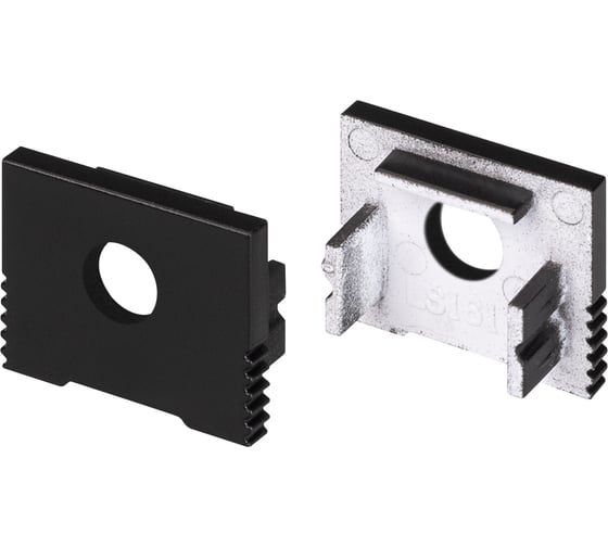 Заглушка Arlight SL-SLIM-H13M BLACK с отверстием комплект 032998 1