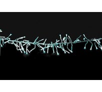 Гирлянда 24V, 312LED, белый, эффект стробов, 18.2W, 200mA, длина 3м, контроллер и 24V-адаптер, IP44, шнур белый 5м, 0.2мм FERON CL37 26755