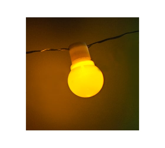 Гирлянда 5V, 10LED мультиколор, IP44, расстояние между LED 50см, длина 5м, шнур 3м, контроллер FERON CL118 26956