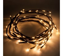 Гирлянда FERON CL125 220-240V, 96LED, 2700К, IP20, длина 1.5м, шнур 1.5м 26934