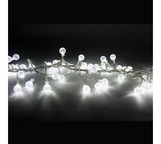Гирлянда FERON CL60 220-240V, 192LED, 6400К, IP44, расстояние между LED 7см, длина 1.4м, шнур 1.5м 26930