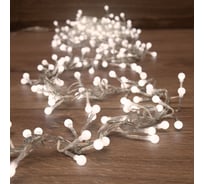 Гирлянда Neon-Night Мишура 3м, прозрачный ПВХ, 288 LED белые 303-605