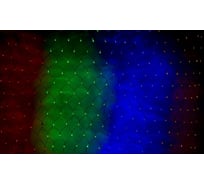 Гирлянда Neon-Night СЕТЬ 2х1.5м, черный ПВХ, 240LED мульти 215-029