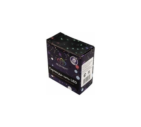 Гирлянда Neon-Night СЕТЬ 1.8х1.5м, прозрачный ПВХ, 180LED белые 215-135