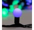 Гирлянда Мультишарики Ø23 мм, Neon-Night 10м, 80 LED RGB, черный ПВХ, IP65 303-5199 5