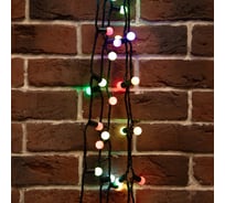 Гирлянда Neon-Night Мультишарики d=25мм, 5м, темно-зеленый ПВХ, 25LED RGB 303-559