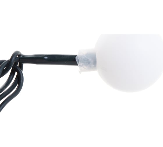 Гирлянда Neon-Night Мультишарики d=25мм, 5м, темно-зеленый ПВХ, 25LED RGB 303-559