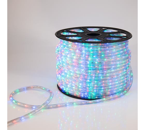 Гирлянда дюралайт Neon-Night LED, 36LED/м, мультиколор, свечение с динамикой, бухта 100 м 121-329