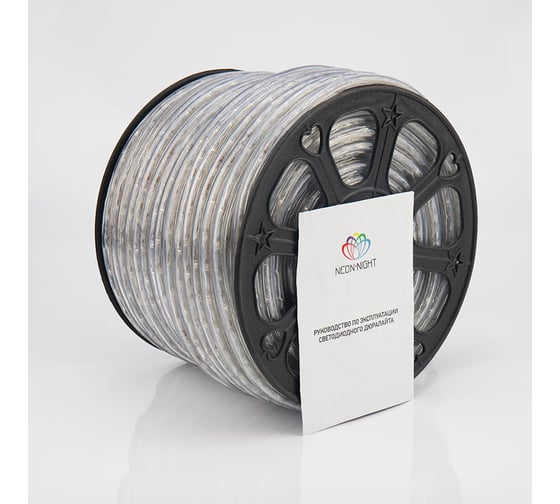 Гирлянда дюралайт Neon-Night LED, 36LED/м, мультиколор, свечение с динамикой, бухта 100 м 121-329