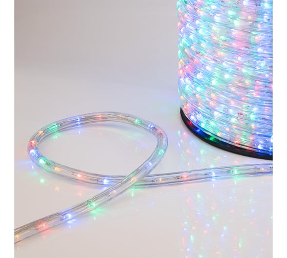 Гирлянда дюралайт Neon-Night LED, 36LED/м, мультиколор, свечение с динамикой, бухта 100 м 121-329
