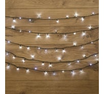 Гирлянда-нить Neon-Night 6м, темно-зеленый ПВХ, 40 LED Белые 303-025