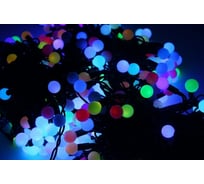 Гирлянда Neon-Night Клип лайт - МУЛЬТИШАРИКИ 24В, 3 нити по 20 м, свечение с динамикой, 399 LED RGB 323-619