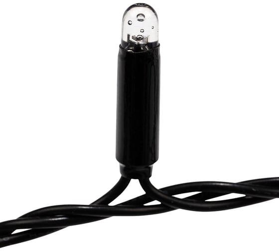 Гирлянда Neon-Night Клип лайт 24В, 5 нитей по 20 м, 665 LED (535 синий + 130 Flashing белый) 323-603