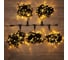 Гирлянда Neon-Night Клип лайт 24В, 5 нитей по 20 м, 665 LED (535 теплый белый + 130 Flashing белый) 323-606 1