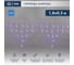 Гирлянда Neon-Night АЙСИКЛ бахрома, 1.8х0.5м, белый ПВХ, 48 LED СИНИЕ 255-023 1