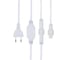 Гирлянда Neon-Night АЙСИКЛ бахрома, 1.8х0.5м, белый ПВХ, 48 LED СИНИЕ 255-023 6