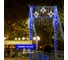 Гирлянда Neon-Night АЙСИКЛ бахрома, 4.8х0.6м, черный ПВХ, 176 LED СИНИЕ 255-133 2