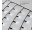 Гирлянда Neon-Night Бахрома, 4,8x0,6 м, черный ПВХ, 176 LED белые, IP65, нужен блок питания 255-135 2