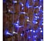 Гирлянда Neon-Night Занавес 2x1,5м, 300 LED синий, белый ПВХ, IP65, с эффектом мерцания, без блока питания 235-223 2