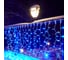 Гирлянда Neon-Night Занавес 2x1,5м, 300 LED синий, белый ПВХ, IP65, с эффектом мерцания, без блока питания 235-223 1