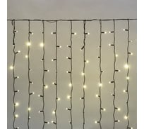 Гирлянда Neon-Night Занавес 2x1,5м, 360 LED теплый белый, черный ПВХ, IP65 235-126