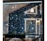 Гирлянда Neon-Night Занавес 2x3м, 600 LED белый, черный ПВХ, IP65, с эффектом мерцания 235-201 6