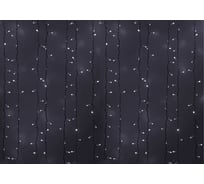 Гирлянда Neon-Night ДОЖДЬ занавес 2х4м, белый ПВХ, мерцающий Flashing, 800 LED БЕЛЫЕ 235-251