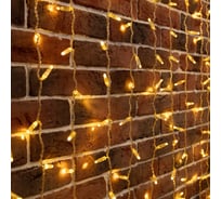 Гирлянда Neon-Night Занавес 2x6м, 768 LED теплый белый, прозрачный ПВХ, IP65, без блока питания 235-176