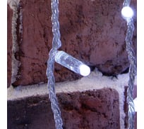 Гирлянда Neon-Night Занавес 2x9м, 1200 LED белый, прозрачный ПВХ, IP65, блок в комплекте 235-195