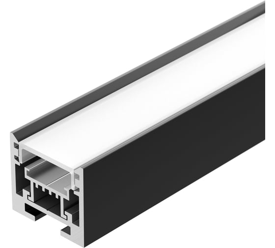 Профиль Arlight SL-LINE-2522-2500 BLACK 033737 2,5м