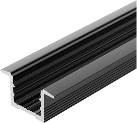 Профиль Arlight SL-SLIM-H13M-F25-2000 BLACK 2м 037114