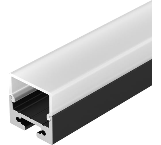 Профиль Arlight с экраном SL-LINE-2011M-2500 BLACK+OPAL SQUARE 1компл 027993 1