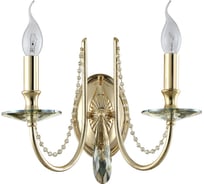 Бра Crystal lux Victoria AP2 Gold/Amber