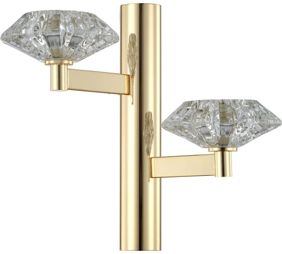 Бра Crystal lux Rebeca AP2 Gold