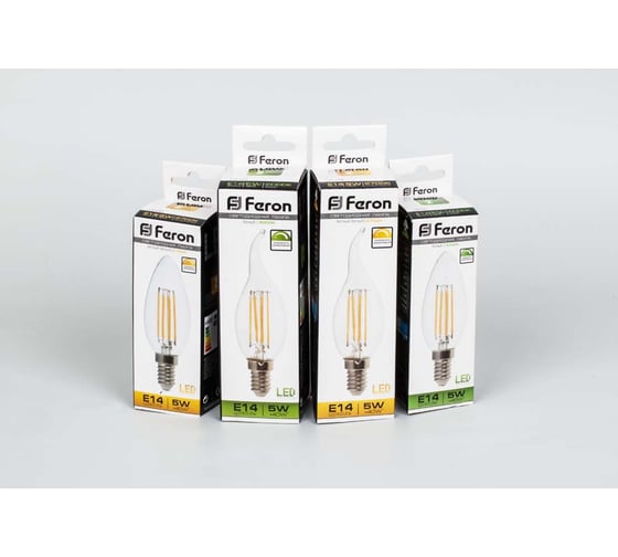 Светодиодная диммируемая лампа FERON LB-68 5W 230V E14 4000K 25652